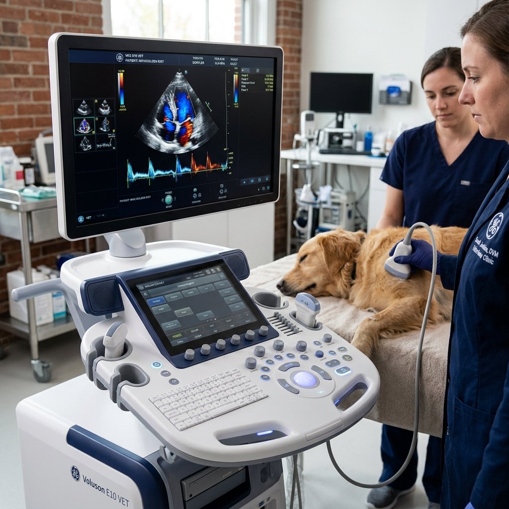 Equipo de ultrasonido Doppler veterinario de última generación en P&H Clinical